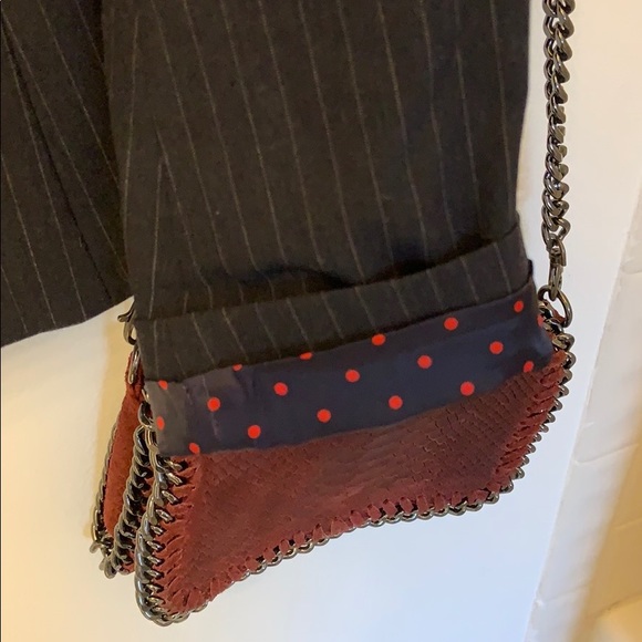 Navy Pinstripe Blazer - Picture 8 of 8